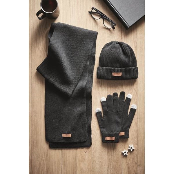 Obrázky: Zimná sada čiapka, šál a rukavice, Obrázok 2