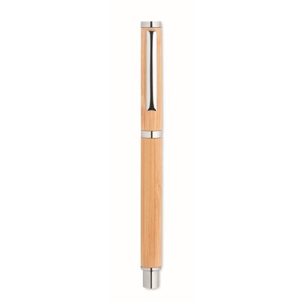 Obrázky: Bambusové gélové pero s modrou náplňou, Obrázok 3