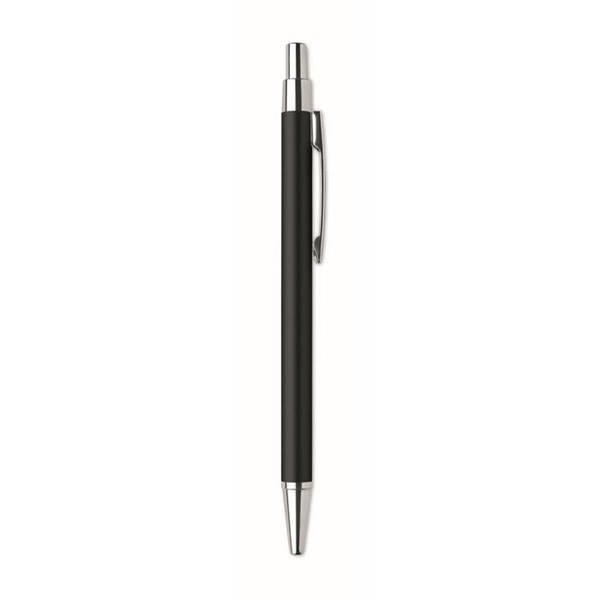 Obrázky: Čierne guličkové pero z hliníka s modrou náplňou, Obrázok 4