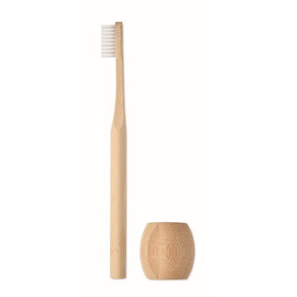 Obrázky: Kefka na zuby s bambusovou rukoväťou so stojanom, Obrázok 10