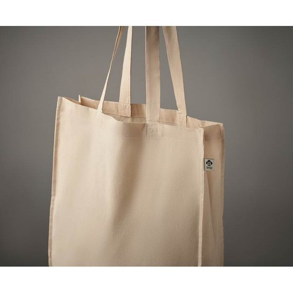 Obrázky: Bavlnená taška na nákupy s dlhými ušami 140 g/m2, Obrázok 5