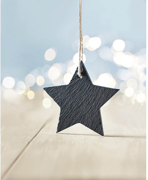 Obrázky: Vianočná bridlicová ozdoba v tvare hviezdy, Obrázok 6