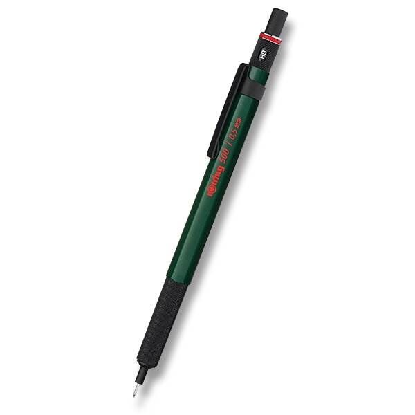 Obrázky: Zelená mechanická ceruzka Rotring 500 Green 0,5mm