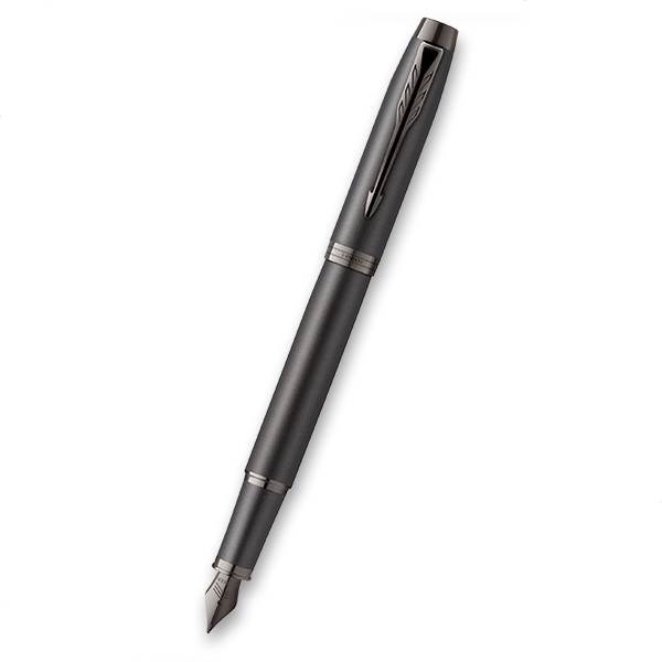 Obrázky: PARKER IM Monochrome Titanium plniace pero, hrot F, Obrázok 2