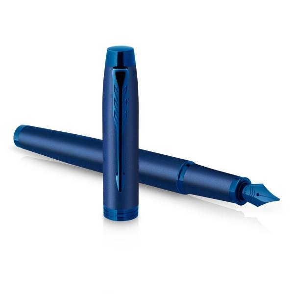Obrázky: PARKER IM Monochrome Blue plniace pero, hrot F, Obrázok 1