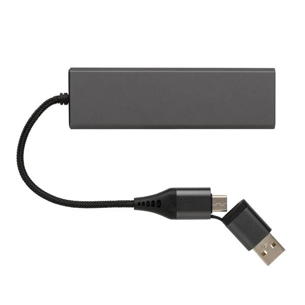 Obrázky: USB rozbočovač Terra z RCS recykl. hliníka, Obrázok 3