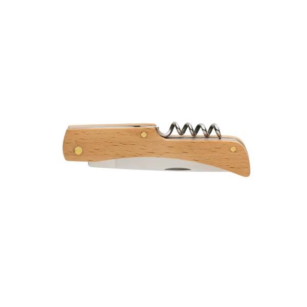 Obrázky: Skladací nôž s drevenou rukoväťou FSC® a otváračom, Obrázok 4