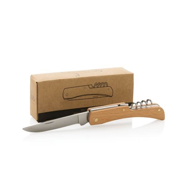 Obrázky: Skladací nôž s drevenou rukoväťou FSC® a otváračom, Obrázok 8
