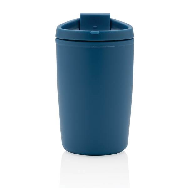 Obrázky: Termohrnček 300 ml z GRS recykl. PP modrý, Obrázok 2