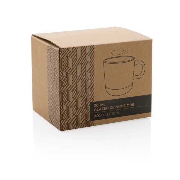 Obrázky: Glazovaný keramický hrnček 360 ml modrý, Obrázok 10