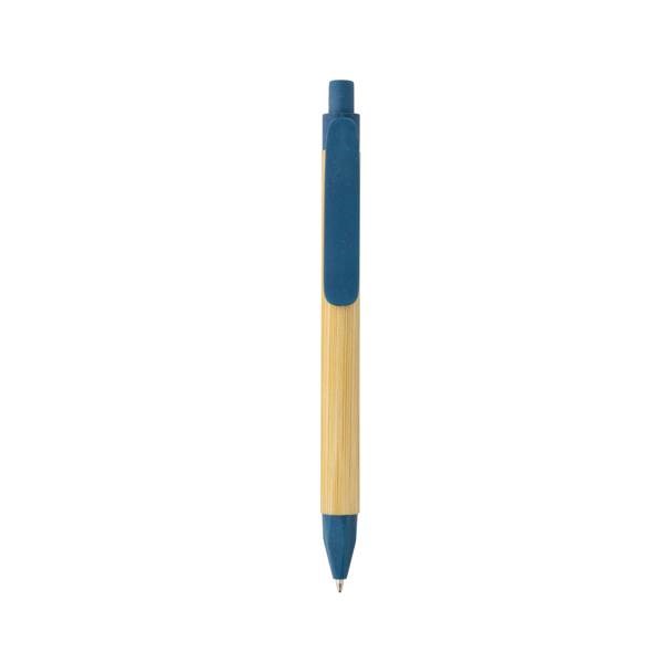 Obrázky: Guličkové pero , FSC®recyklovaný papier, modré, Obrázok 2