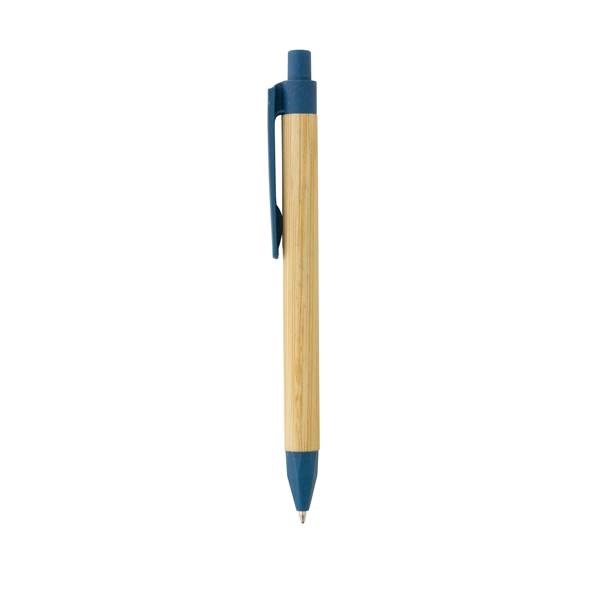 Obrázky: Guličkové pero , FSC®recyklovaný papier, modré, Obrázok 3