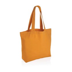 Obrázky: Oranžová nákupná taška,vnútorné vrecko z recykl.BA