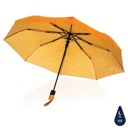Obrázky: Skladací mini dáždnik,190T RPET AWARE™,oranžový