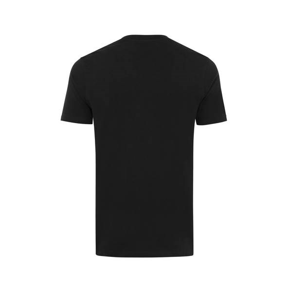 Obrázky: Unisex tričko Bryce, rec.bavlna, čierne XL, Obrázok 2