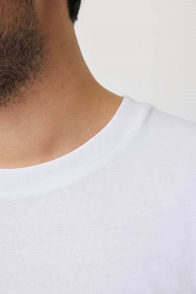 Obrázky: Unisex tričko Bryce, rec.bavlna, biele M, Obrázok 17