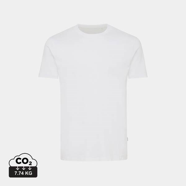 Obrázky: Unisex tričko Bryce, rec.bavlna, biele M, Obrázok 45