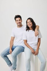 Obrázky: Unisex tričko Bryce, rec.bavlna, biele XS