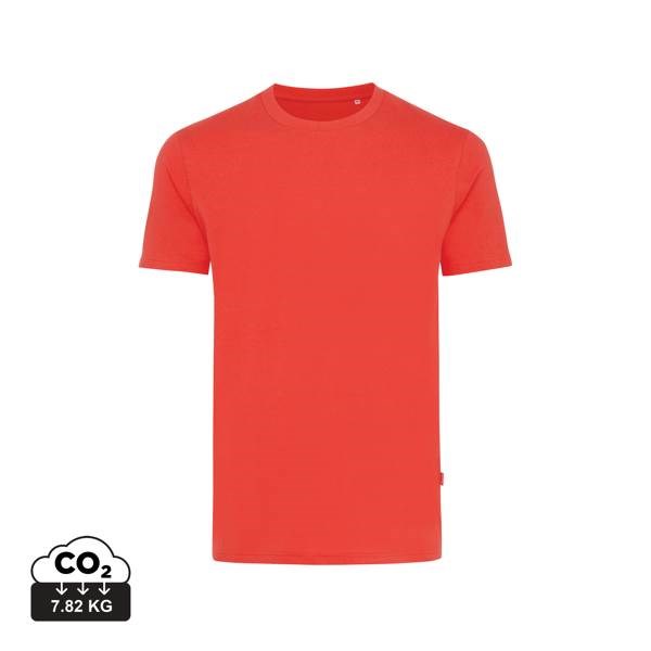 Obrázky: Unisex tričko Bryce, rec.bavlna, červené L, Obrázok 26