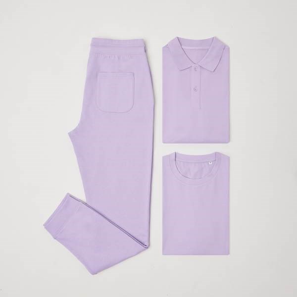 Obrázky: Unisex tričko Bryce, rec.bavlna, fialové XL, Obrázok 27