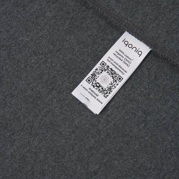 Obrázky: Unisex tričko Manuel, rec.bavlna, čierne M, Obrázok 6