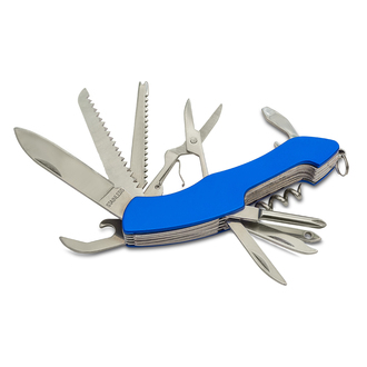 Obrázky: Modrá sada baterky a vreckového noža , 11 funkcií, Obrázok 5