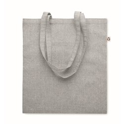 Obrázky: Šedá nákupná taška z recyklovanej bavlny