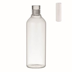 Obrázky: Borosilikátová fľaša 1l so sklenenou zátkou