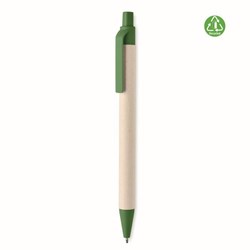 Obrázky: Recyklované guličkové pero zelené doplnky