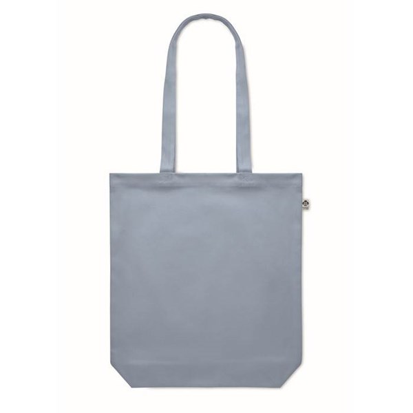 Obrázky: Nákupná taška z organickej bavlny 270g, sv.modrá, Obrázok 3