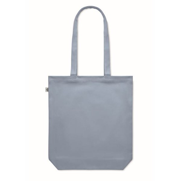 Obrázky: Nákupná taška z organickej bavlny 270g, sv.modrá, Obrázok 4