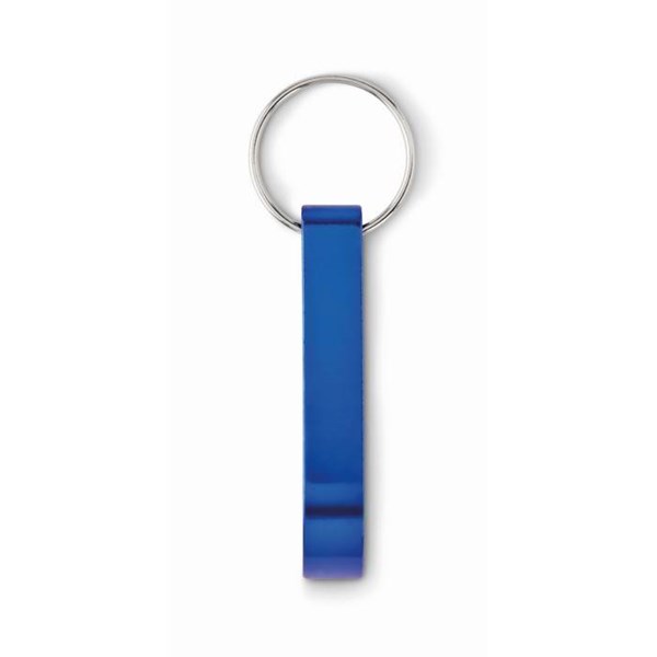 Obrázky: Modrá kľúčenka / otvárač z recyklovaného hliníka, Obrázok 4