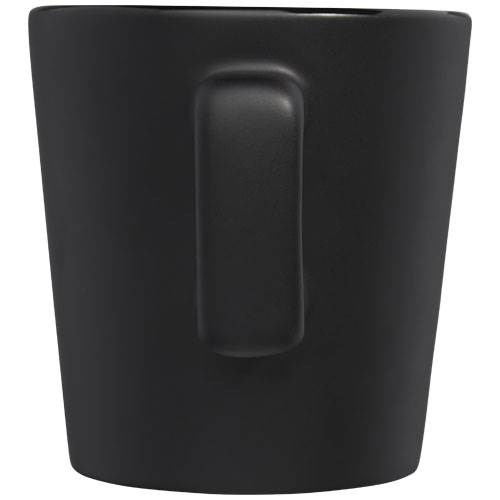 Obrázky: Čierny matný keramický hrnček 280 ml, Obrázok 2