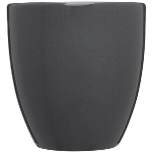 Obrázky: Lesklý šedý keramický hrnček 430 ml, Obrázok 2