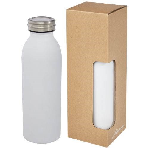 Obrázky: Medená fľaša, vákuová izolácia biela, 500ml