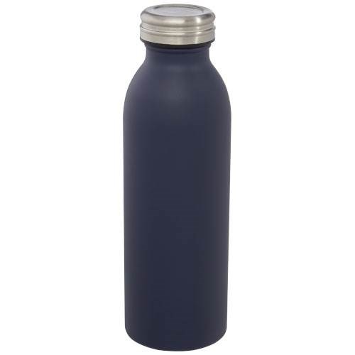 Obrázky: Medená fľaša, vákuová izolácia modrá, 500ml, Obrázok 3