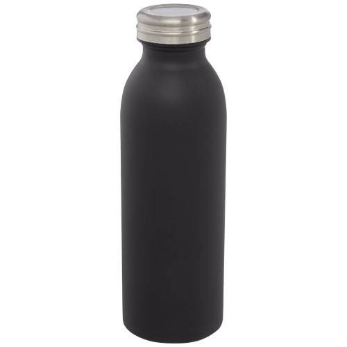 Obrázky: Medená fľaša, vákuová izolácia čierna, 500ml, Obrázok 3
