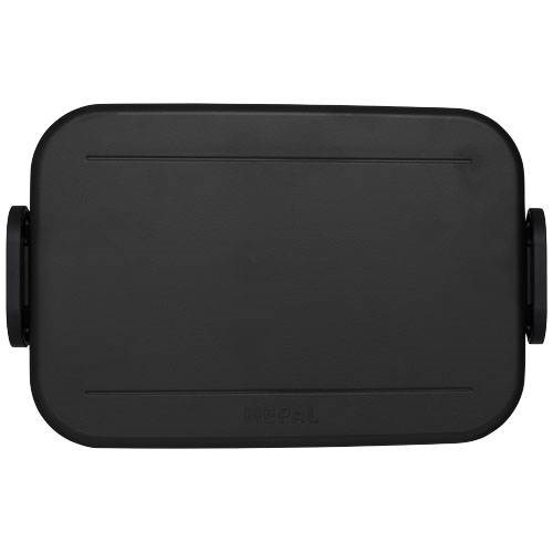 Obrázky: Stredný plastový obedový box čierna, Obrázok 3