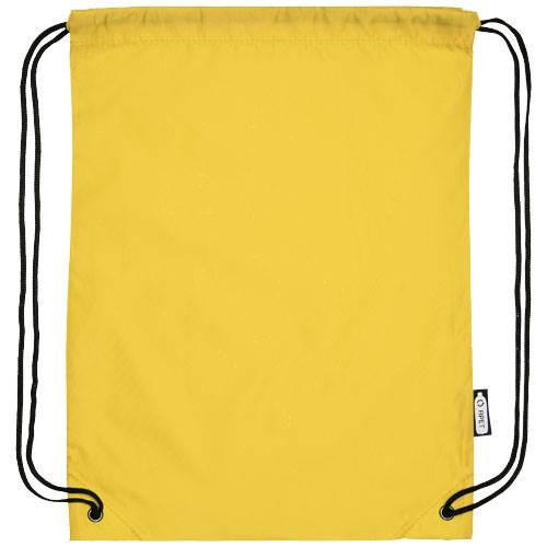 Obrázky: Sťahovací ruksak z recyklovaných PET žltá, Obrázok 5