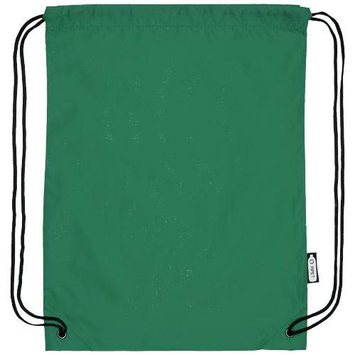 Obrázky: Sťahovací ruksak z recyklovaných PET zelená, Obrázok 5