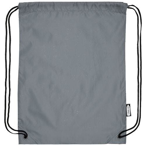 Obrázky: Sťahovací ruksak z recyklovaných PET šedá, Obrázok 5