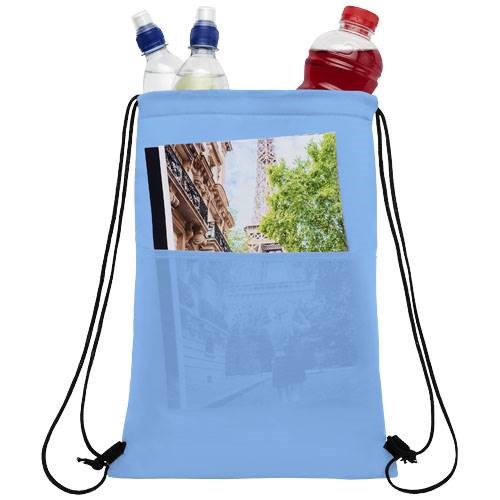 Obrázky: Sv. modrá chladiaca taška/ruksak na 12 plechoviek, Obrázok 3