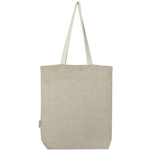 Obrázky: Nákup. taška-vrecko 150 g, rec. bavlna, prírodná, Obrázok 2