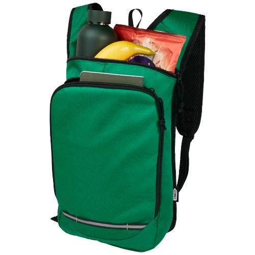 Obrázky: RPET vonkajší ruksak 6,5 l, zelená, Obrázok 4