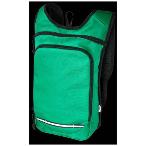 Obrázky: RPET vonkajší ruksak 6,5 l, zelená, Obrázok 5