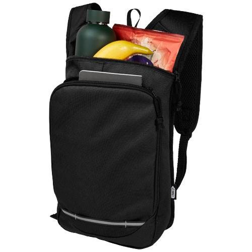 Obrázky: RPET vonkajší ruksak 6,5 l, čierna, Obrázok 4