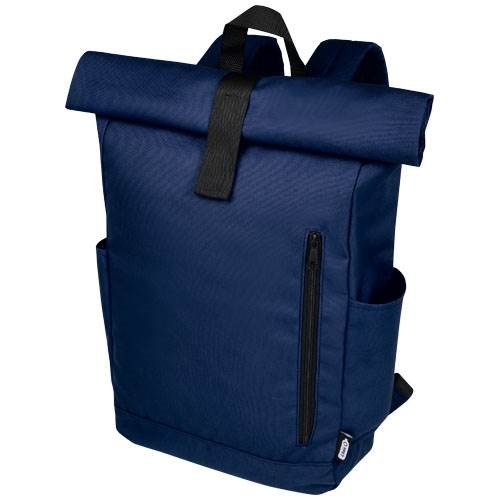 Obrázky: Nám. modrý GRS RPET vodoodolný ruksak 18 l, Obrázok 1