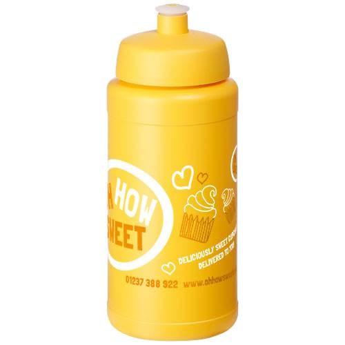 Obrázky: Športová fľaša 500 ml, žltá, Obrázok 3