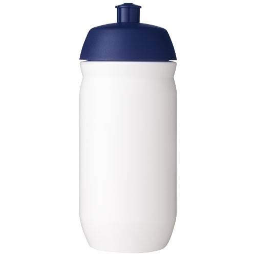 Obrázky: Športová fľaša 500 ml, biela, modré viečko, Obrázok 2