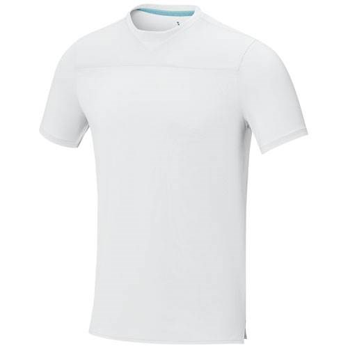 Obrázky: Pánske tričko cool fit ELEVATE Borax, biele, XXL